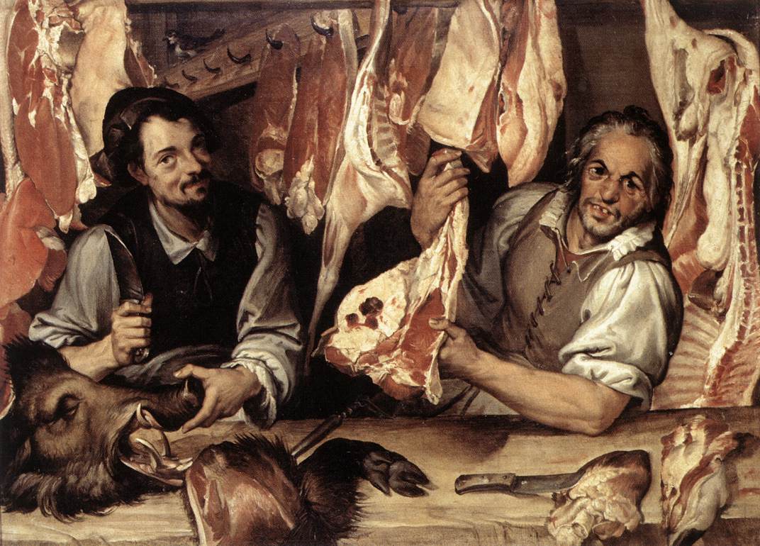 PASSEROTTI, Bartolomeo The Butcher's Shop a